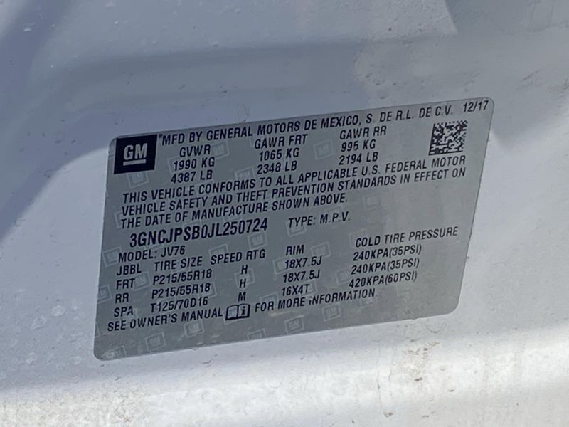 2018 Chevrolet Trax LTImage 8