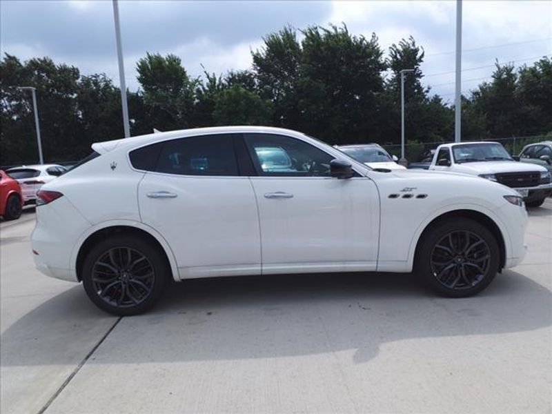 2024 Maserati Levante GT in a White exterior color and Black/Redinterior. Northside Imports Houston 281-475-4549 northsideimportshouston.com 