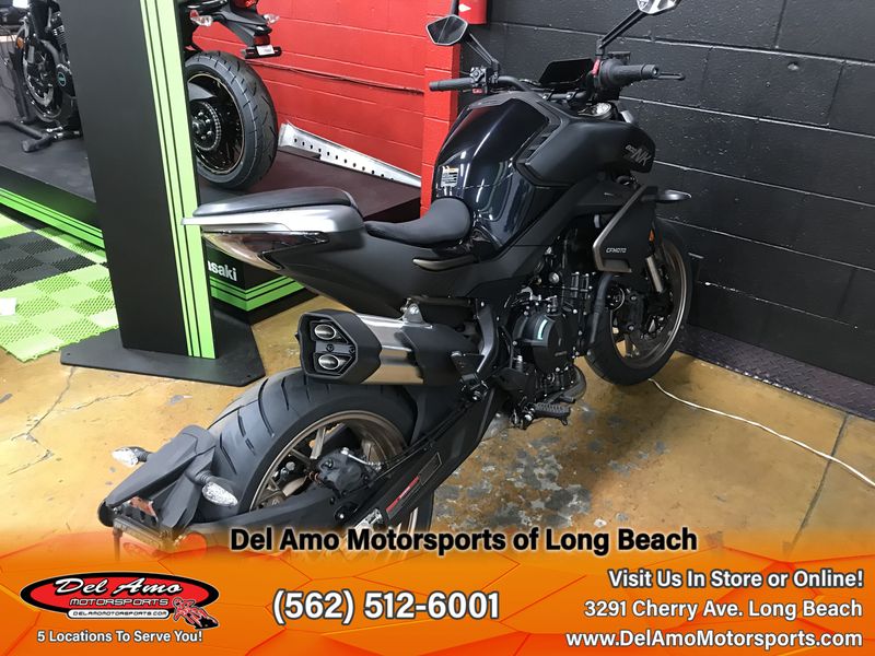 2024 CFMOTO CF800-7US  in a ZIRCON BLACK exterior color. Del Amo Motorsports of Long Beach (562) 362-3160 delamomotorsports.com 