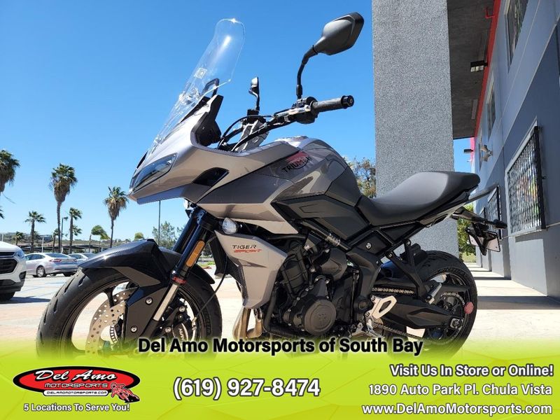 2023 Triumph TIGER SPORT 660  in a GRAPHITE/SAPPHIRE BLACK exterior color. Del Amo Motorsports of South Bay (619) 547-1937 delamomotorsports.com 