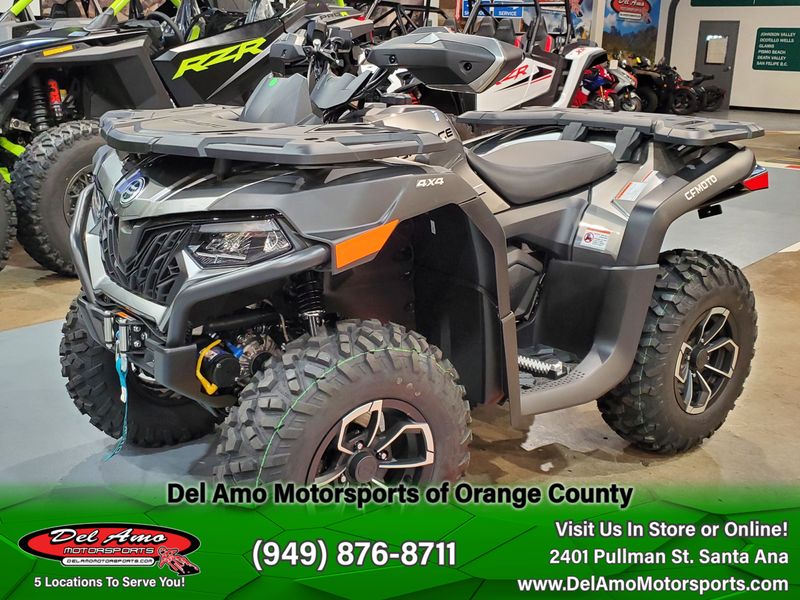 2024 CFMOTO CF600AU-3LA  in a VELOCITY GREY exterior color. Del Amo Motorsports of Orange County (949) 416-2102 delamomotorsports.com 