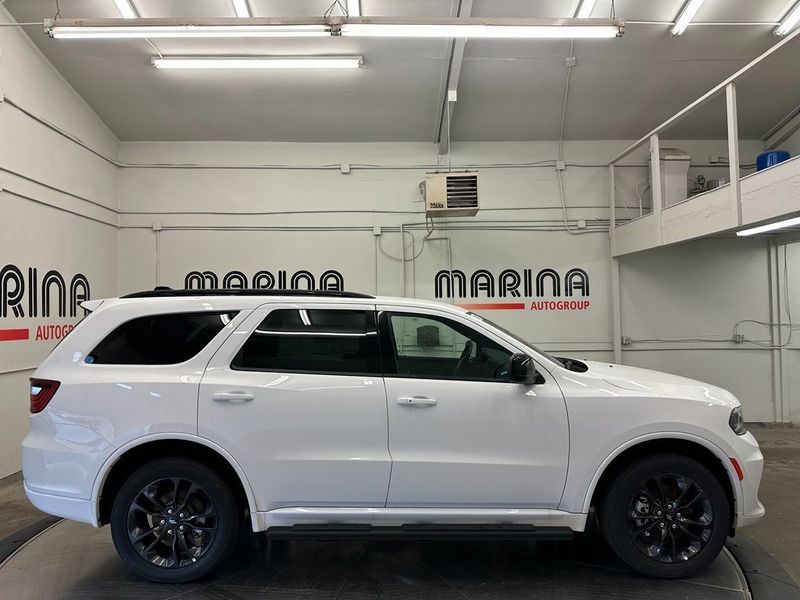 2024 Dodge Durango Gt Awd in a White Knuckle Clear Coat exterior color. Marina Auto Group (855) 564-8688 marinaautogroup.com 