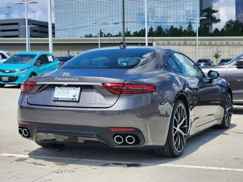 2024 Maserati GranTurismo Modena in a Grey exterior color and Nero/Nerointerior. Northside Imports Houston 281-475-4549 northsideimportshouston.com 