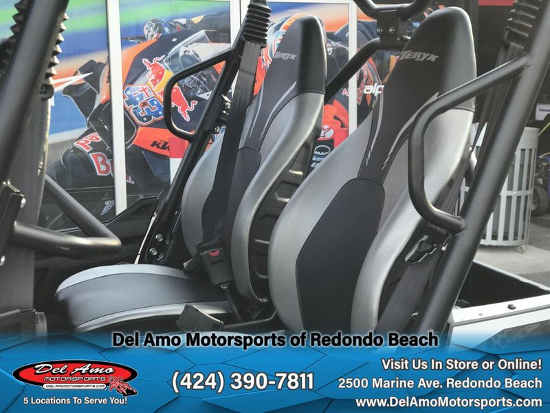 New 2025 Kawasaki TERYX4 S LE  in a ICE GRAY/SUPER BLACK exterior color. Del Amo Motorsports of Redondo Beach (424) 390-7811 delamomotorsports.com 