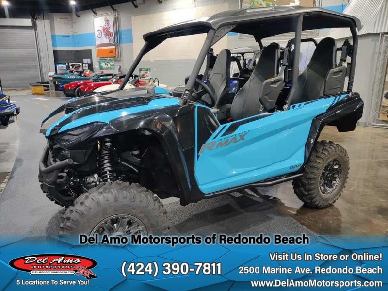 2023 Yamaha YXF10WRAPL  in a CYAN/YAMAHA BLACK exterior color. Del Amo Motorsports of Redondo Beach (424) 304-1660 delamomotorsports.com 