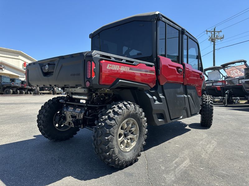 2025 Can-Am DEFENDER MAX LIMITED CAB HD10 FIERY RED Image 5