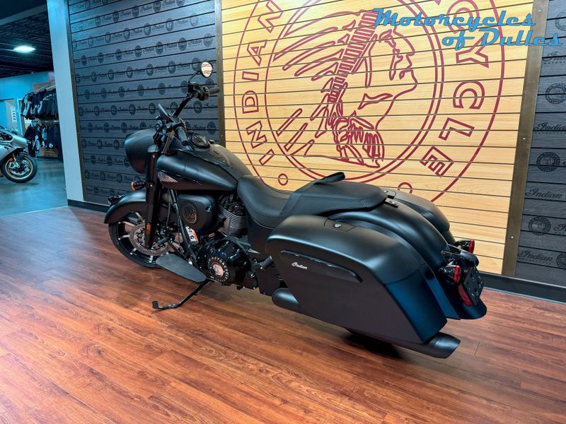 2023 Indian Motorcycle Springfield Dark Horse  in a Black Smoke exterior color. Motorcycles of Dulles 571.934.4450 motorcyclesofdulles.com 