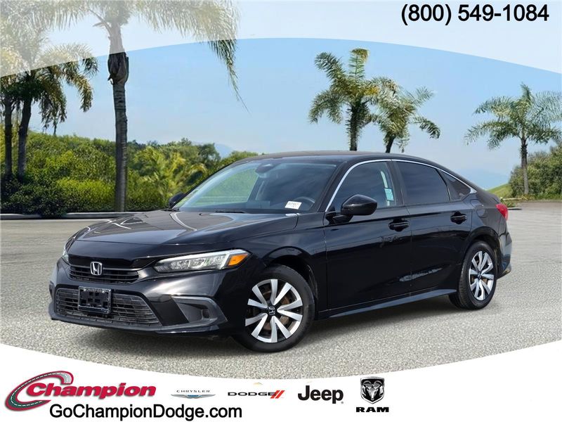 Used 2022 Honda Civic Sedan LX CVT