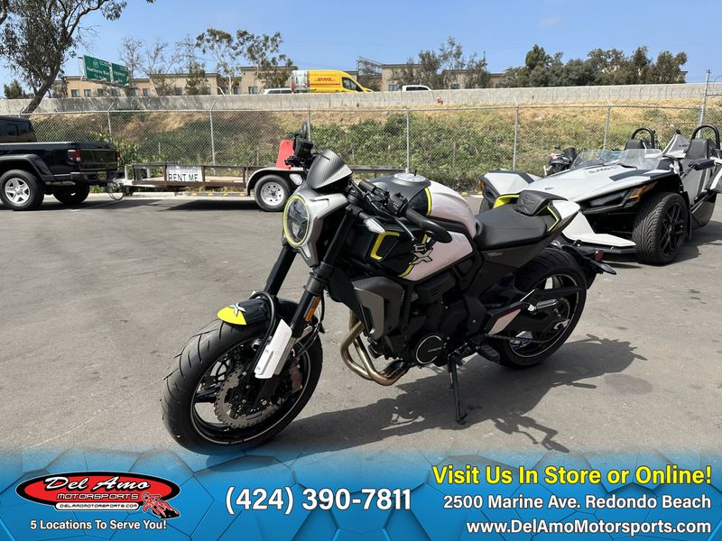 2023 CFMOTO CF700-2AUS  in a NEBULA WHITE exterior color. Del Amo Motorsports of Redondo Beach (424) 304-1660 delamomotorsports.com 