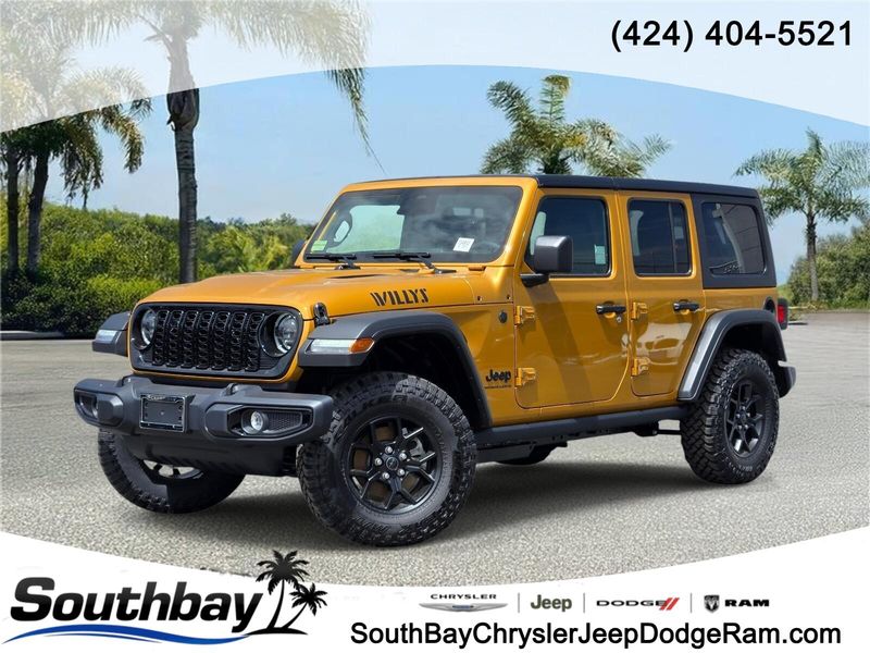 New 2026 Jeep Wrangler 4-door Willys