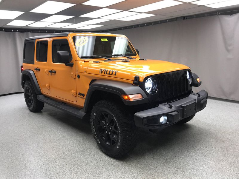 Used 2021 Jeep Wrangler Unlimited WillysImage 16
