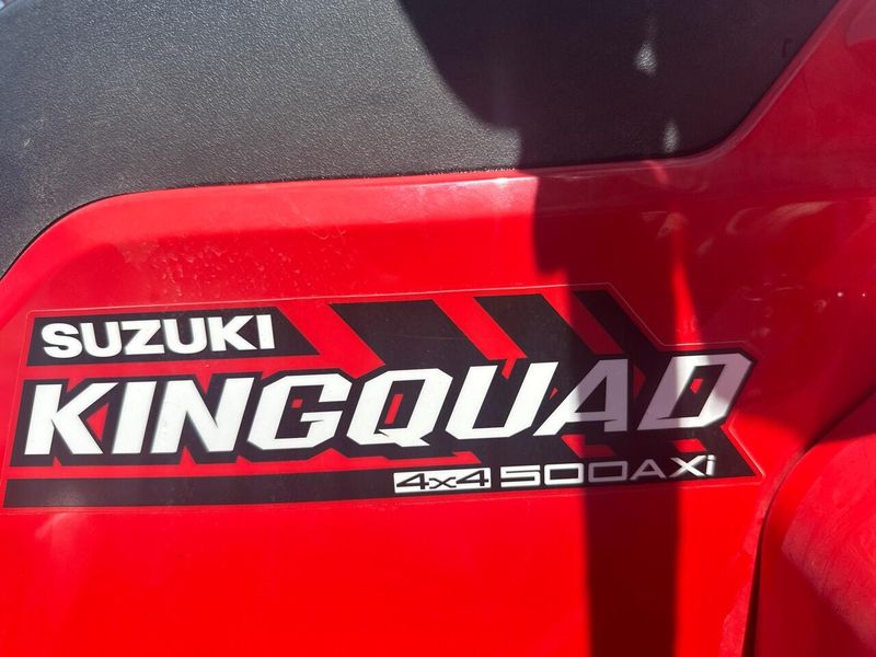 New 2025 Suzuki KINGQUAD 500AXI 