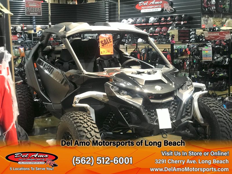 2024 Can-Am 7ARE  in a TRIPLE BLACK exterior color. Del Amo Motorsports of Long Beach (562) 362-3160 delamomotorsports.com 