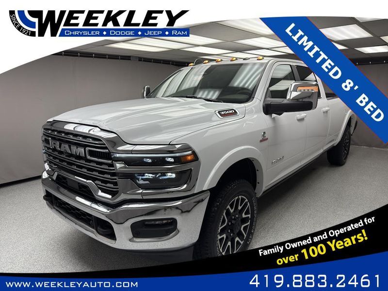 New 2025 RAM 3500 Limited Longhorn Crew Cab 4x4 8