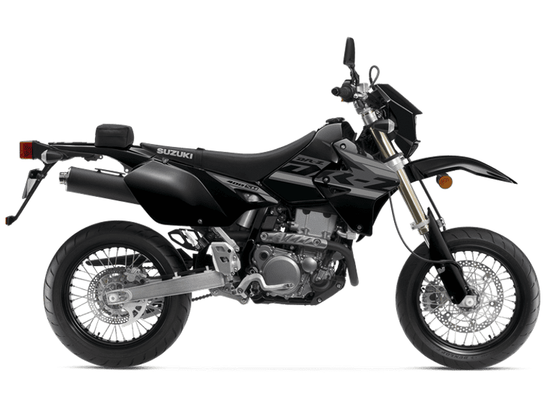 2024 Suzuki DR-Z 400SM in a Black exterior color. Plaistow Powersports (603) 819-4400 plaistowpowersports.com 