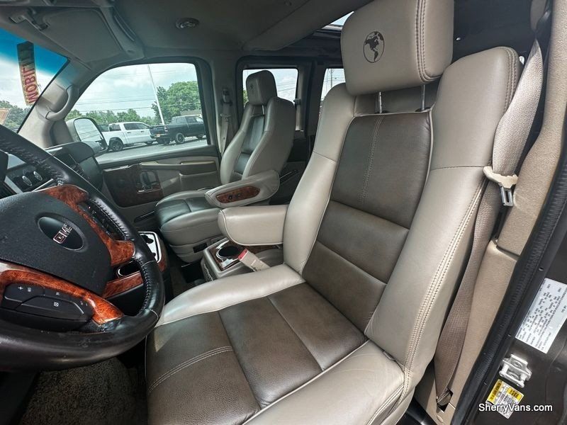 2015 GMC Savana 2500  in a Bronze Alloy Metallic exterior color and Taupe/Browninterior. Paul Sherry Chrysler Dodge Jeep RAM (937) 749-7061 sherrychrysler.net 