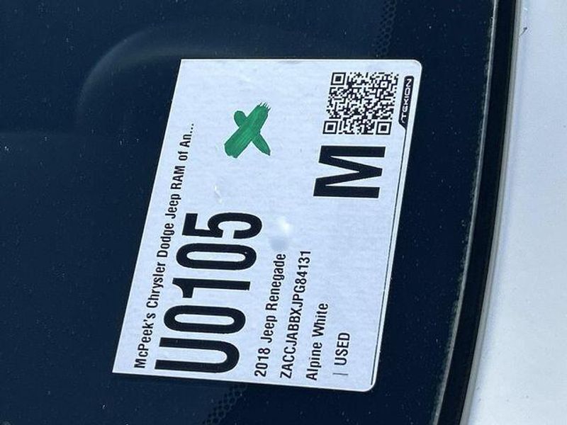 Used 2018 Jeep Renegade LatitudeImage 32