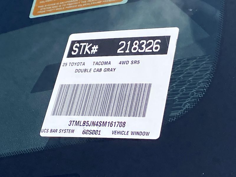 New 2025 Toyota Tacoma SR5Image 21