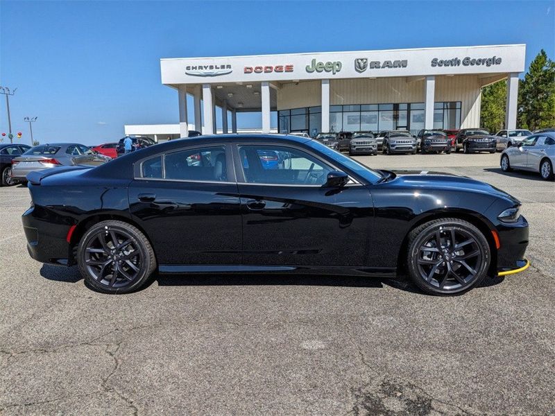 2023 Dodge Charger Gt Rwd in a Pitch Black exterior color and Blackinterior. South Georgia CDJR 229-443-1466 southgeorgiacdjr.com 