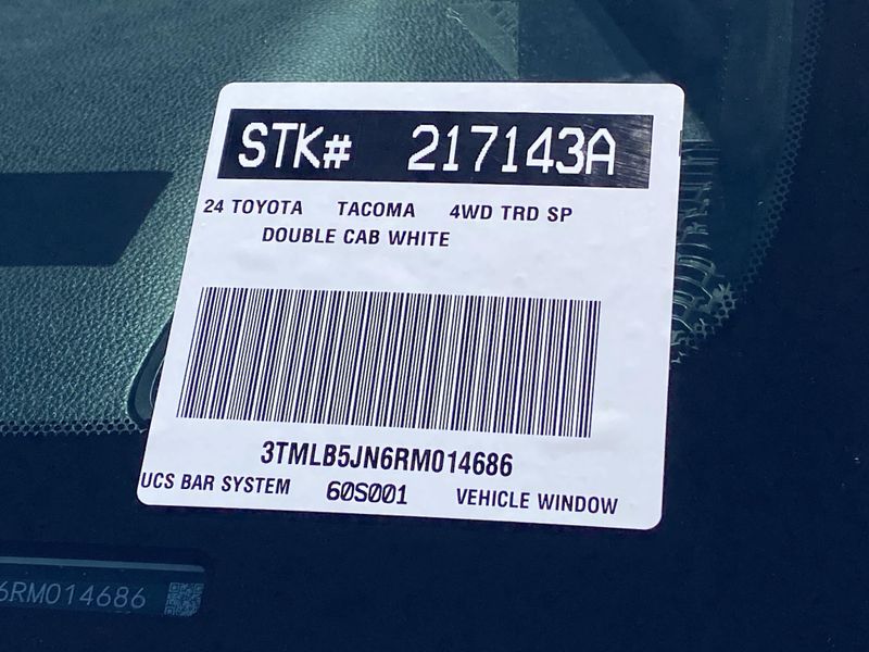 2024 Toyota Tacoma TRD SportImage 33