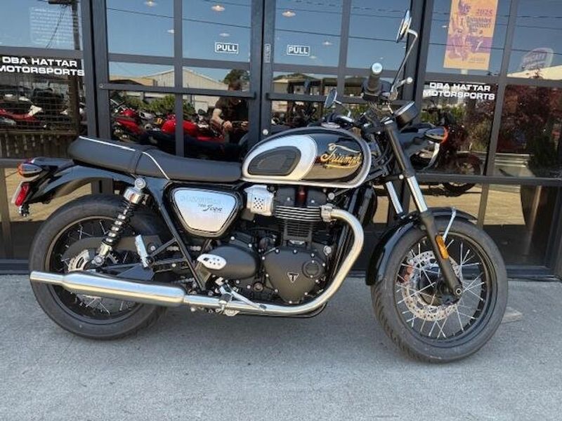 New 2025 Triumph T100 ICON 