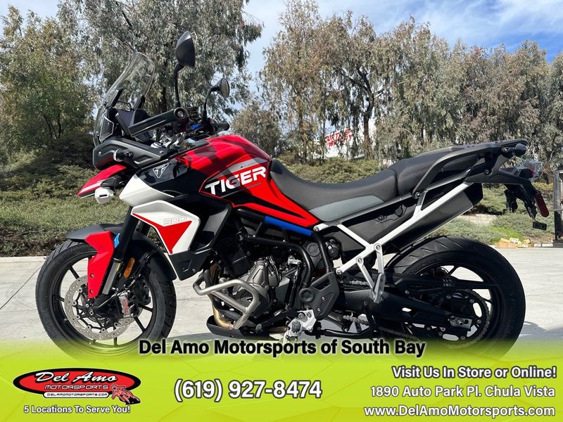 2024 Triumph TIGER 900 GT ARAGON EDITION  in a DIABLO RED/PHANTOM BLACK exterior color. Del Amo Motorsports of South Bay (619) 547-1937 delamomotorsports.com 