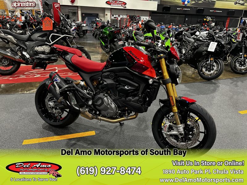 2024 Ducati MONSTER SP  in a LIVERY exterior color. Del Amo Motorsports of South Bay (619) 547-1937 delamomotorsports.com 