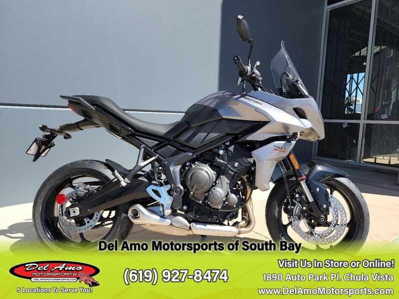 2023 Triumph TIGER SPORT 660  in a GRAPHITE/SAPPHIRE BLACK exterior color. Del Amo Motorsports of South Bay (619) 547-1937 delamomotorsports.com 