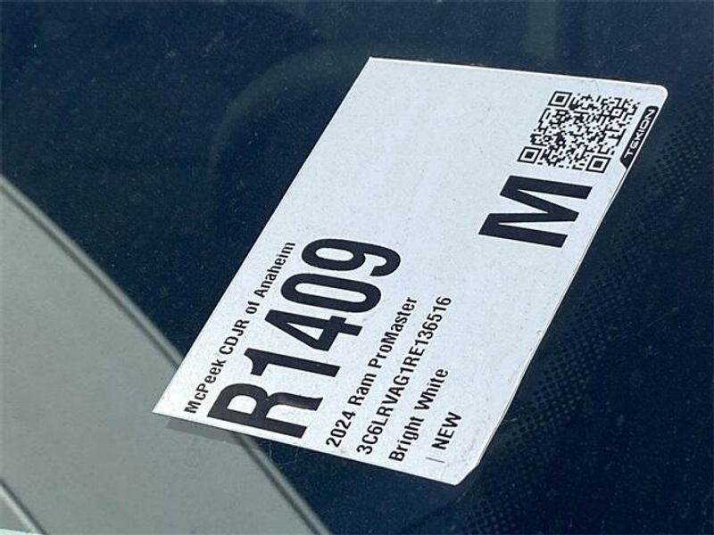 New 2024 RAM Promaster 1500 Tradesman Cargo Van Low Roof 136