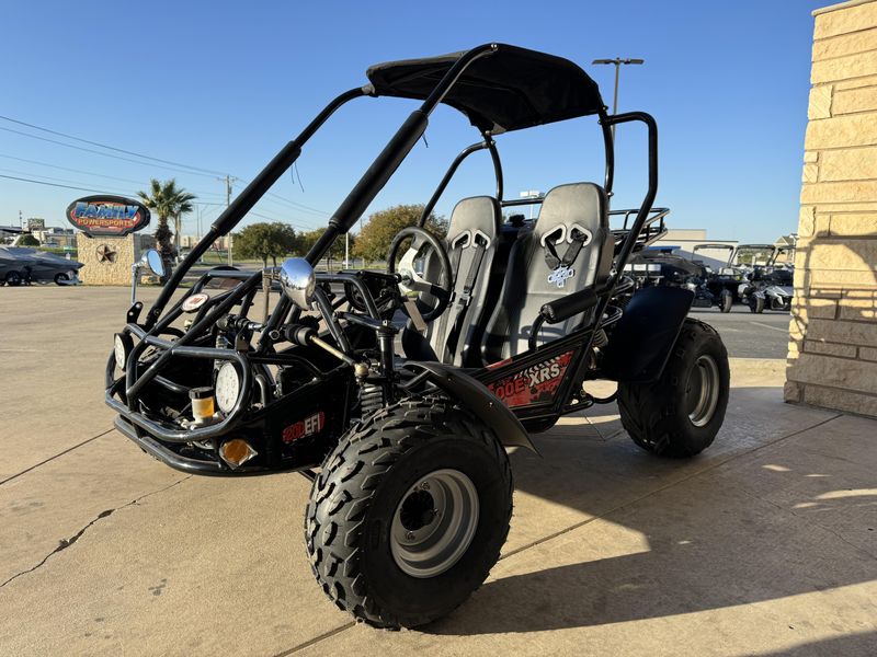 2022 TRAILMASTER 200E XRX DELUXE BLACK  in a DELUXE BLACK exterior color. Family PowerSports (877) 886-1997 familypowersports.com 