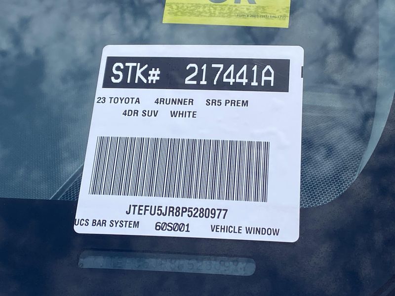 2023 Toyota 4Runner SR5 PremiumImage 33