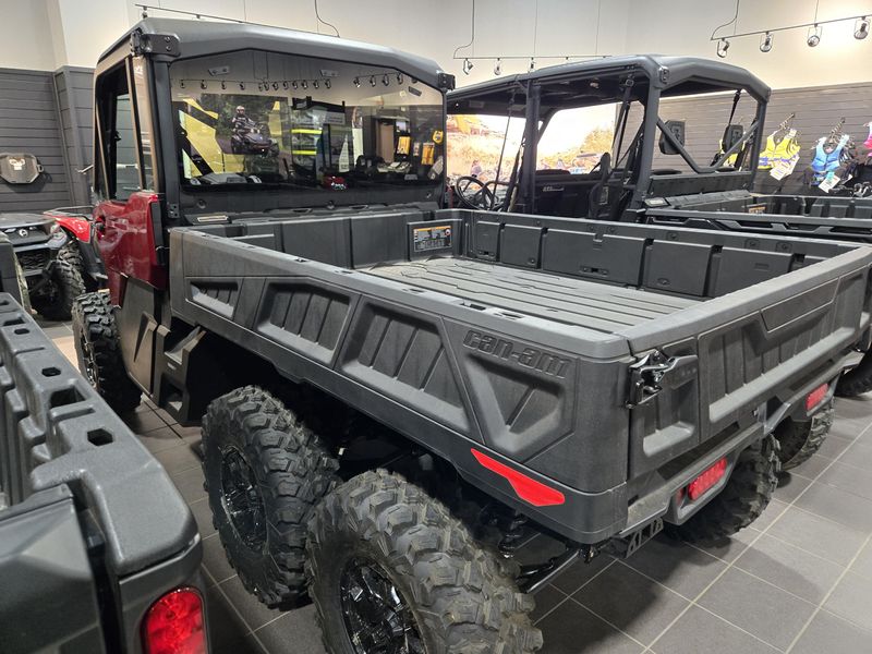 New 2025 Can-Am DEFENDER 6X6 LIMITED CAB HD10 FIERY RED Image 9