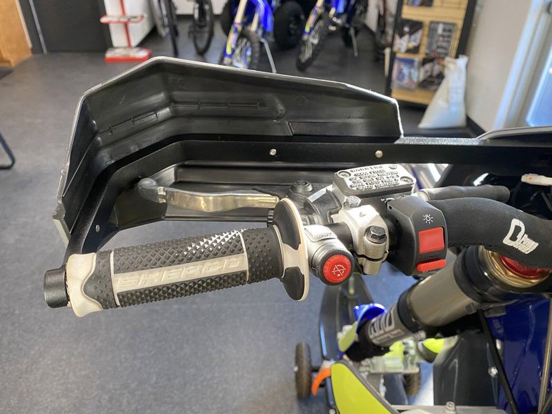 2024 Sherco 450 SEF-F 4T FACTORY  in a BLUE/GREY exterior color. Legacy Powersports 541-663-1111 legacypowersports.net 