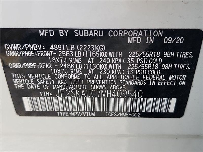 2021 Subaru Forester LimitedImage 35