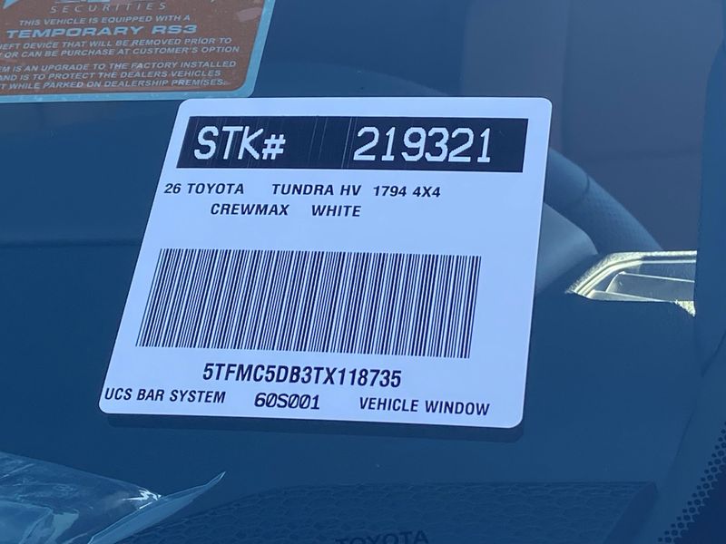 New 2026 Toyota Tundra 1794 Edition HybridImage 22