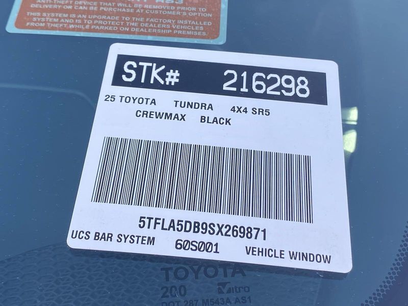 2025 Toyota Tundra SR5Image 21