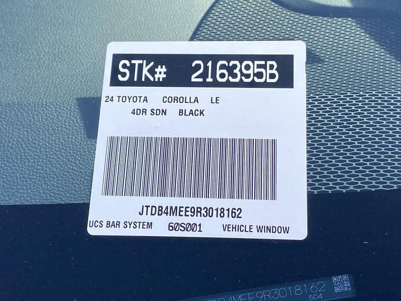 2024 Toyota Corolla LEImage 31