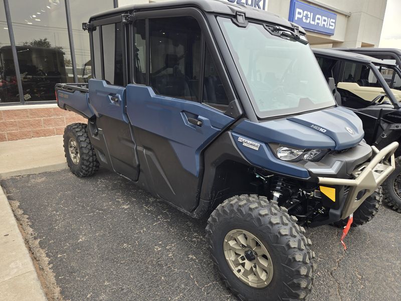 2025 Can-Am DEFENDER MAX LIMITED CAB HD10 DUSTY NAVY Image 2