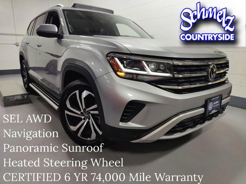 2023 Volkswagen Atlas 3.6L V6 SEL AWD w/Sunroof & NavImage 1