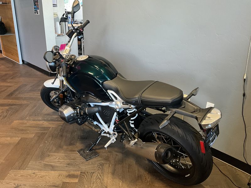 2023 BMW R NINET PURE in a 719 POLLUX METALLIC exterior color. BMW Motorcycles of Modesto 209-524-2955 bmwmotorcyclesofmodesto.com 