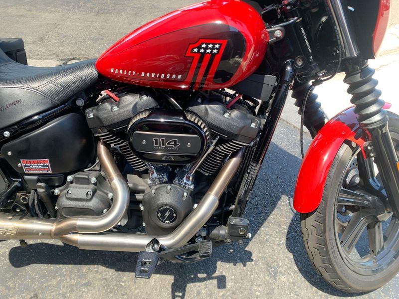 Used 2022 Harley-Davidson Street Bob 114 Redline Red Image 12