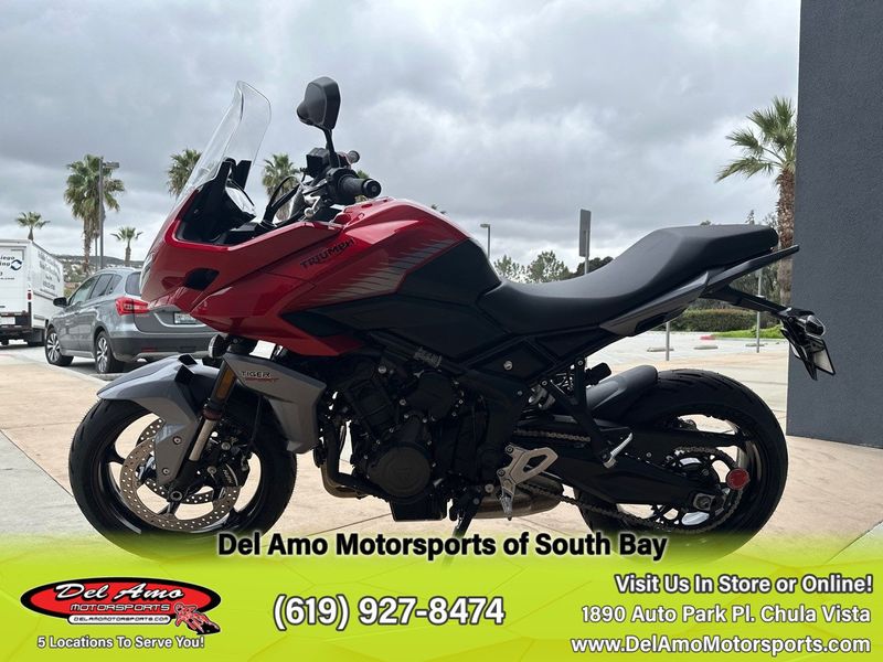 2024 Triumph TIGER SPORT 660  in a KOROSI RED/GRAPHITE exterior color. Del Amo Motorsports of South Bay (619) 547-1937 delamomotorsports.com 