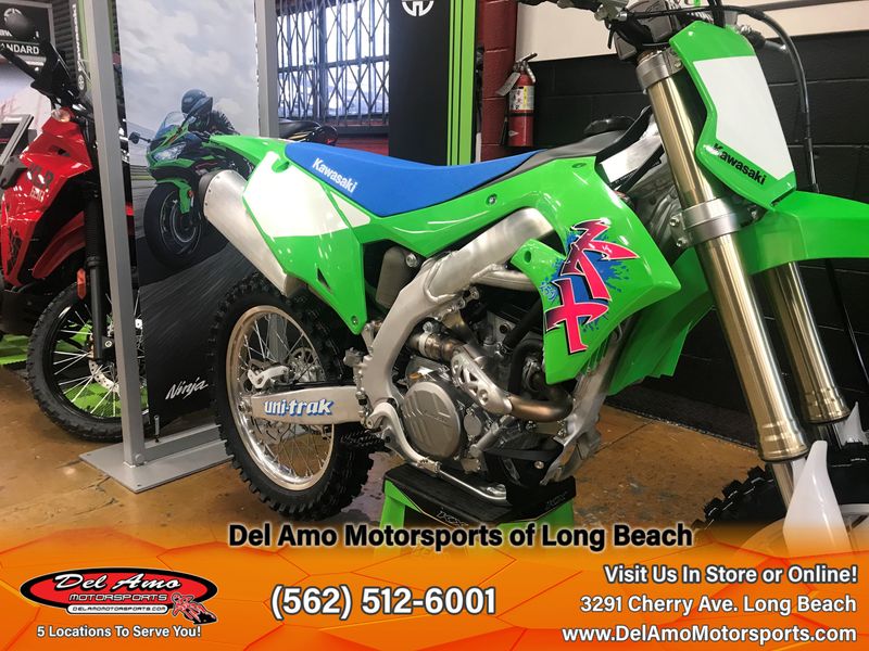 2024 Kawasaki KX252CRFAN-GN2  in a LIME GREEN exterior color. Del Amo Motorsports of Long Beach (562) 362-3160 delamomotorsports.com 