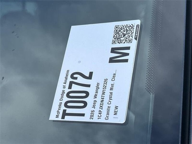 New 2026 Jeep Wrangler 4-door SportImage 23