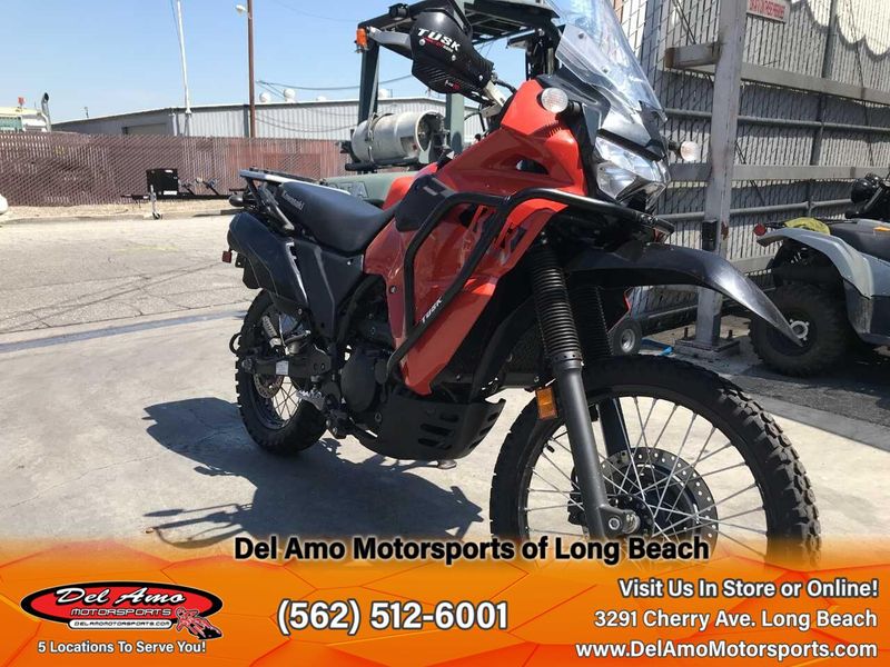 2022 Kawasaki KL650GNFNL  in a ORANGE exterior color. Del Amo Motorsports of Long Beach (562) 362-3160 delamomotorsports.com 