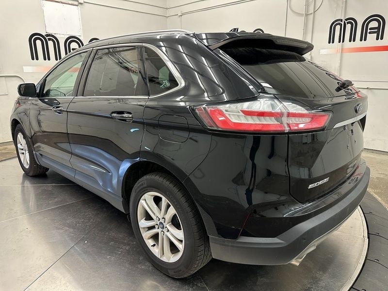 2020 Ford Edge SEL in a Agate Black exterior color and Ebonyinterior. Marina Auto Group (855) 564-8688 marinaautogroup.com 