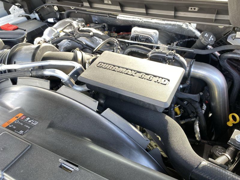 2024 Chevrolet Silverado 3500HD CC Work Truck in a Summit White exterior color and Jet Blackinterior. BEACH BLVD OF CARS beachblvdofcars.com 