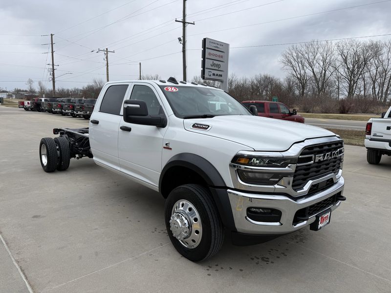 New 2026 RAM 5500 Tradesman Chassis Crew Cab 4x4 84