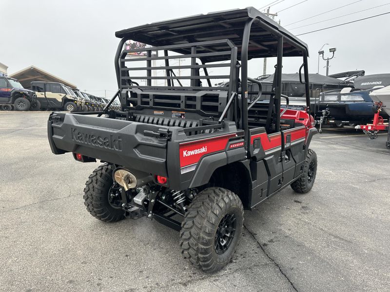 2025 Kawasaki MULE PROFXT 1000 LE CAND YPERSIMMON REDImage 12