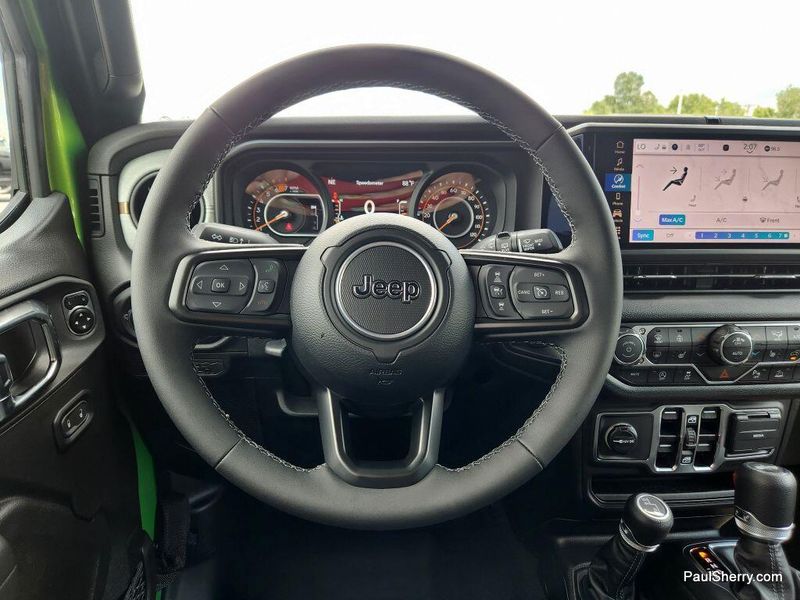 New 2025 Jeep Wrangler 4-door Sport S